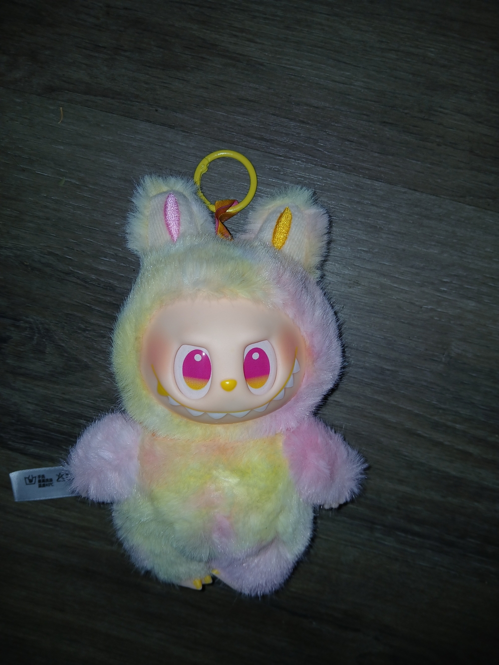 Large Pastel Labubu Keychain